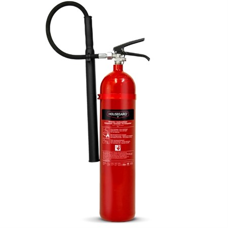 Housegard 5 kg koldioxidsläckare, röd, K5TGX
