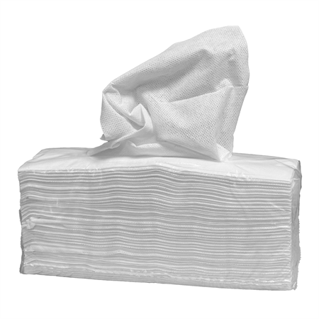 Torkduk Non-woven 9035, 75gsm, 5x80ark/krt, Vit