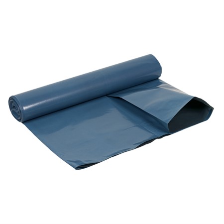 Sopsäck/Grovsäck 160L Blå/Svart LDPE 55my - 10st/rl, 12rl/kart