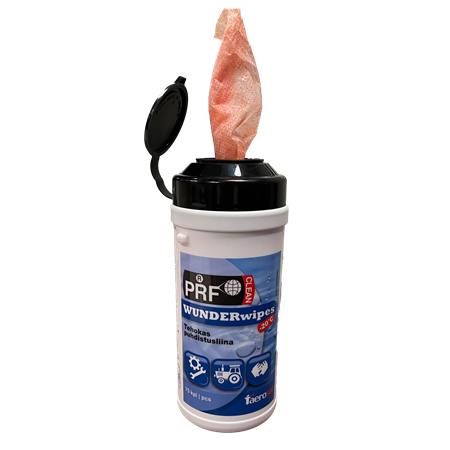PRF Wunder Wipes, Våtservetter, 6x75 ark/frp