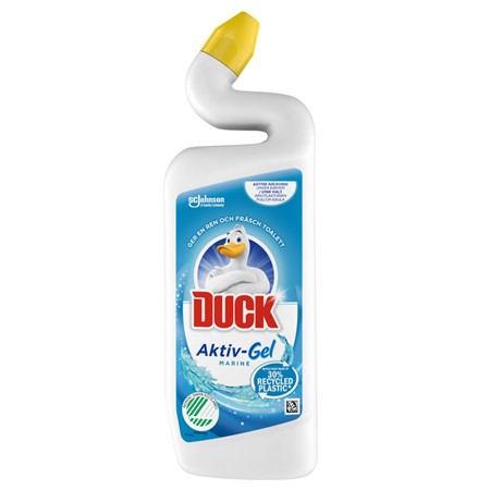 Duck Aktiv-Gel Toalettrengöring, Marine, 750 ml