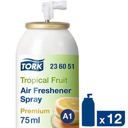 Luftförbättrare Tork Airfreshener Spray, Tropical Fruits